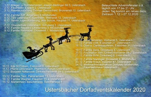 Dorfadventskalender 2020 2